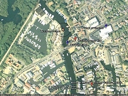 Google Earth View Of Wroxham Cottages. Click To Enlarge